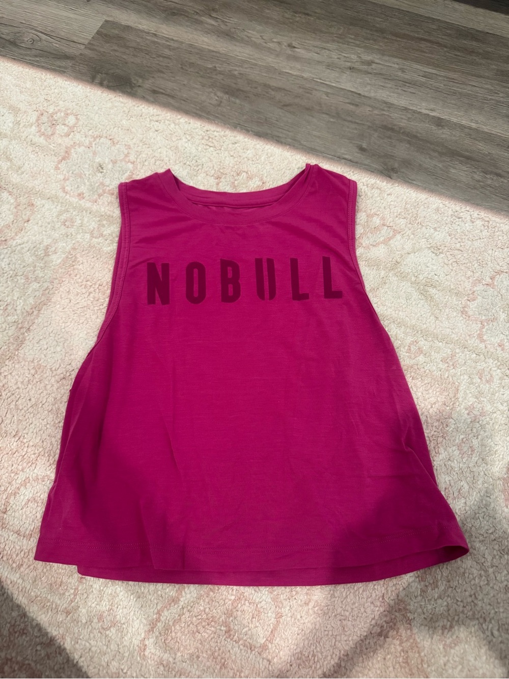 NOBULL Magenta Sleeveless Athletic Tank